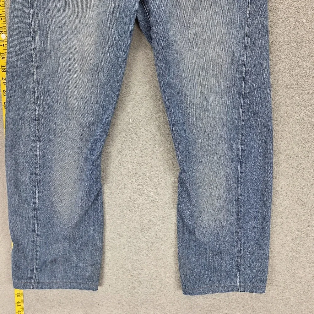 VTG Levis Engineered Jeans Mens Blue Twisted Flap Pockets Button Fly Fits 30x26